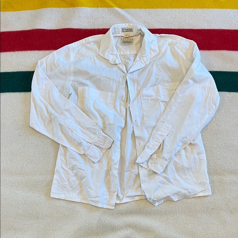White Button-Up Shirt
